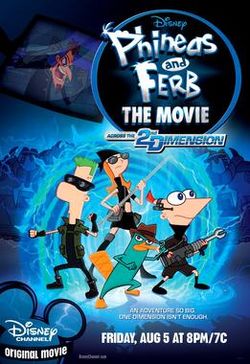 Phineas and Ferb the Movie: Across the 2nd Dimension (2011) ฟีเนียสกับเฟิร์บ คู่หูจอมป่วนกวนข้ามมิติ